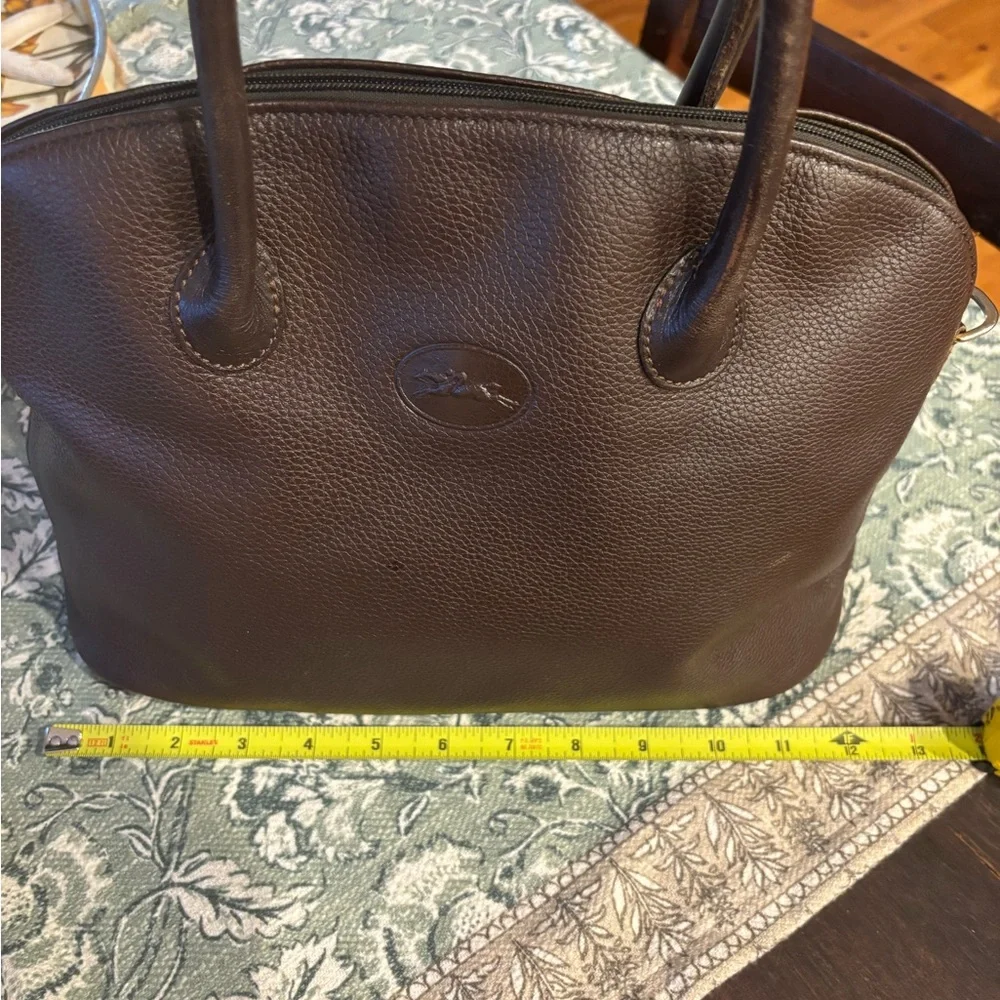 🤎 Vintage 🤎 Longchamp Leather Satchel - Picture 11 of 11